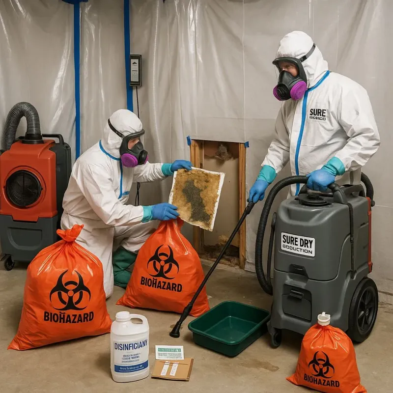 Contaminated Water Handling Protocols process in Davison, MI