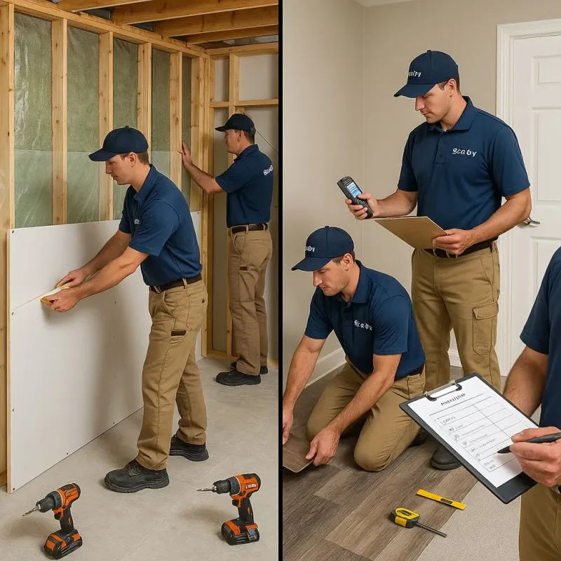 Repairs and Reconstruction process in Davison, MI